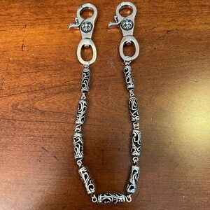 Chrome Hearts Wallet Chain Roller 9 links